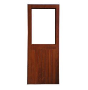 Hardwood Mahogany External Fully Sheeted Timber Door – Half Sheeted ...