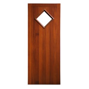 Hardwood Mahogany External Sheeted Timber Door - The Liffey