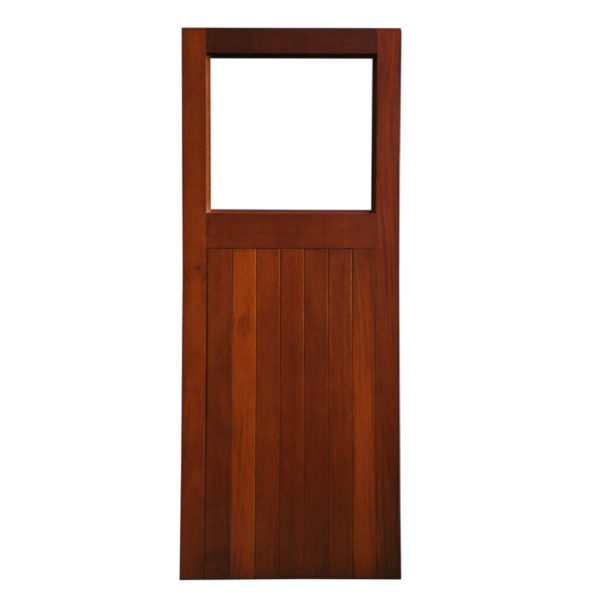 Hardwood Mahogany External Sheeted Timber Door – The Slaney