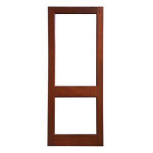 Hardwood Mahogany Fully Glazed External Timber Door - The Mizen