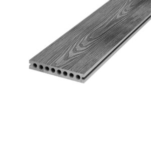 Composite Deck Board - Woodgrain Round Hole 3.6m