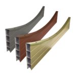 Eco Composite Fencing Concave Top Panel