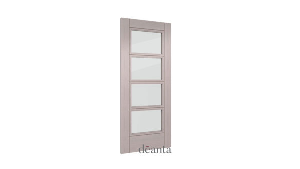 Light grey doors Clear/Frosted toughened glass Ryan's Timber